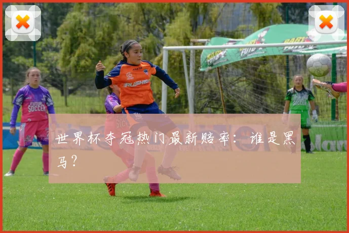 世界杯夺冠热门最新赔率:谁是黑马?